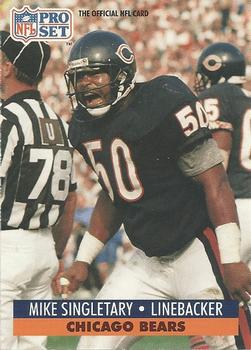 Mike Singletary Chicago Bears 1991 Pro set NFL #458
